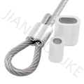 8 Shape Aluminum Ferrule for Crimp Rope